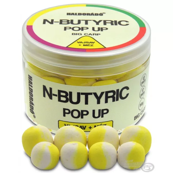Haldorádó N-Butyric Pop Up Big Carp 13, 17 mm - Kyselina máselná + Med