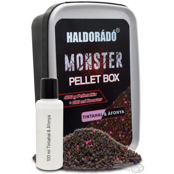 Haldorádó MONSTER Pellet Box - Sépie & Brusinka