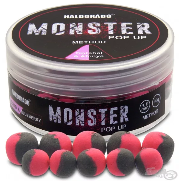 Haldorádó MONSTER Pop Up Method 9, 11 mm - Oliheň & Borůvka