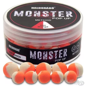Haldorádó MONSTER Pop Up Method 9, 11 mm - Hot Mango