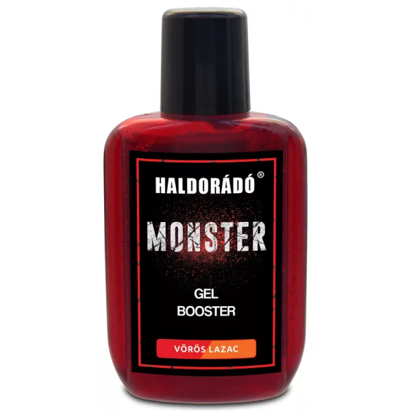 Haldorádó Monster Gel Booster Červený Losos 75ml Aroma, Tekutina