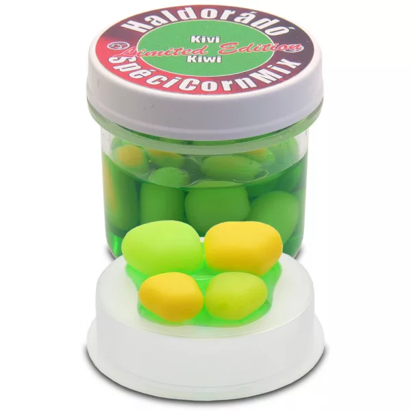 Haldorádó SpéciCorn MIX Limited Edition Kiwi 16ks/nádobka 10-15mm gumová kukuřice