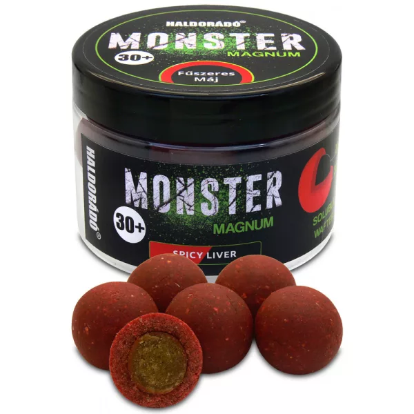 Haldorádó Monster Magnum Kořeněná Játra 200gr 30mm Potápivá Nástraha
