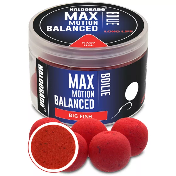 Haldorádó Max Motion Boilie Vyvážený Velká ryba 70gr 20mm Boilie