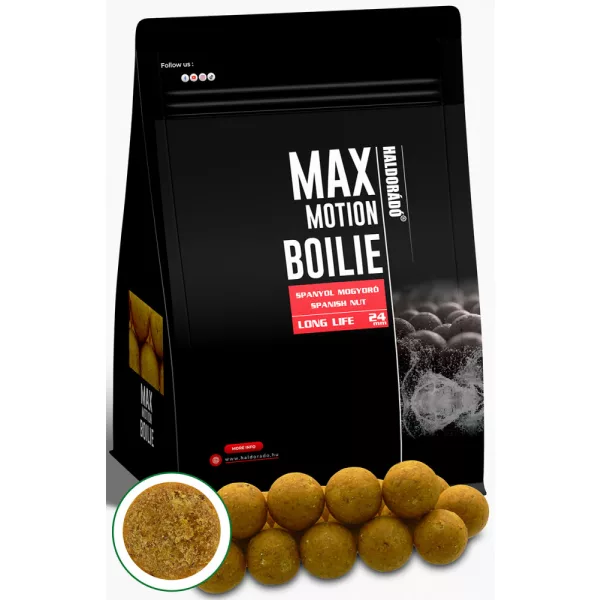 Haldorádó Max Motion Bojle Long Life Španělský Arašíd 800gr 24mm Bojle