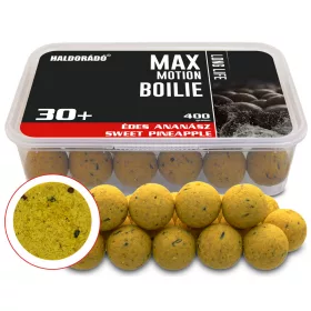   Haldorádó Max Motion Boilie Dlouhá životnost Sladký Ananas 400gr 30mm Boilie