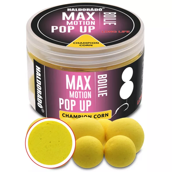 Haldorádó Max Motion Boilie Pop Up Champion Corn 50gr 16-20mm Boilie