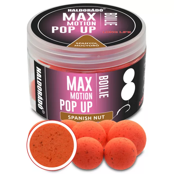 Haldorádó Max Motion Boilie Pop Up Španělský arašíd 50gr 16-20mm Boilie