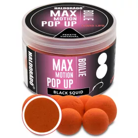   Haldorádó Max Motion Boilie Pop Up Černá oliheň 50gr 16-20mm Boilie