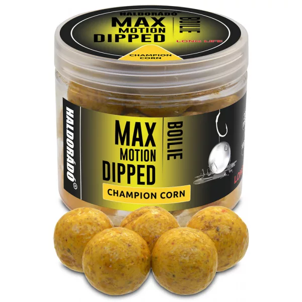 Haldorádó Max Motion Boilie Namáčený Champion Corn 100gr 20mm Boilie