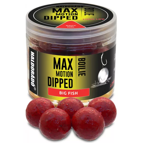 Haldorádó Max Motion Boilie Namáčený Velká ryba 100gr 20mm Boilie