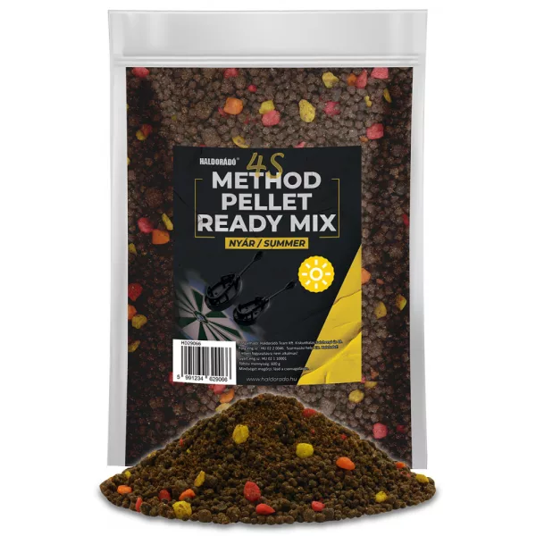 Haldorádó 4S Method Pellet Ready Mix Letní krmná peleta 600gr