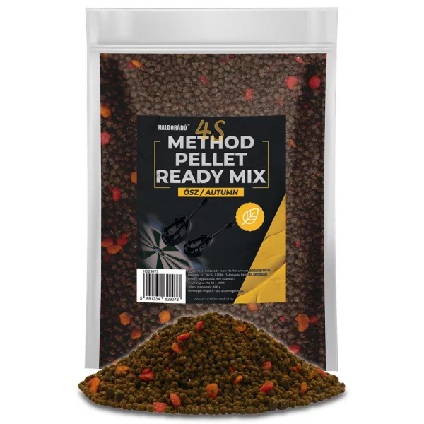 Haldorádó 4S Method Pellet Ready Mix Podzimní krmná peleta 600gr