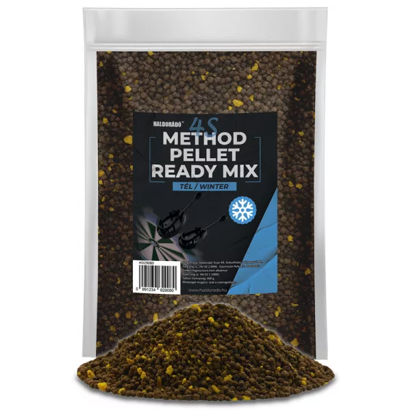 Haldorádó 4S Method Pellet Ready Mix Zimní krmná peleta 600gr