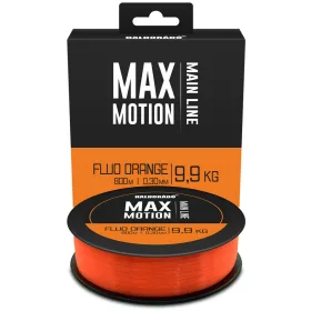   Haldorádó Max Motion 0,30mm 800m Monofilní hlavní vlasec - Fluo Oranžová