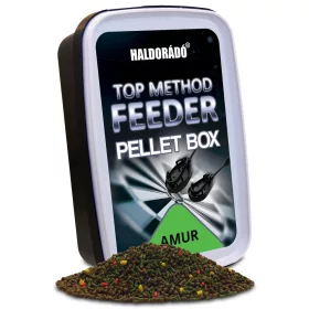   Haldorádó Top Method Feeder Krabička na pelety Amur 400gr 1-2mm