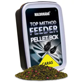  Haldorádó Top Method Feeder Krabička na pelety Caras 400gr 1-2mm