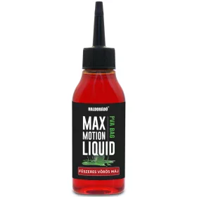   Haldorádó Max Motion PVA Bag Liquid Kořeněná Červená Játra 100ml Aroma, Tekutina