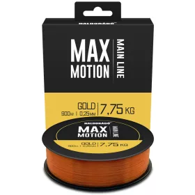   Haldorádó Max Motion 0,25mm 900m Monofilní hlavní vlasec - Zlatá