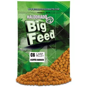   Haldorádó Big Feed C6 Peleta Pikantní Broskev 700gr 6mm Krmná peleta