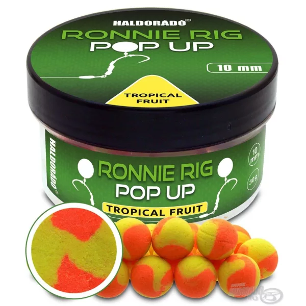 Haldorádó Ronnie Rig Pop Up Tropical Fruit 10mm Nástrahová Bojli 30gr