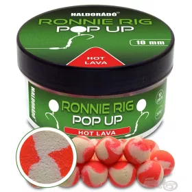  Haldorádó Ronnie Rig Pop Up Hot Lava 10 mm Návnadové Boilie 30gr