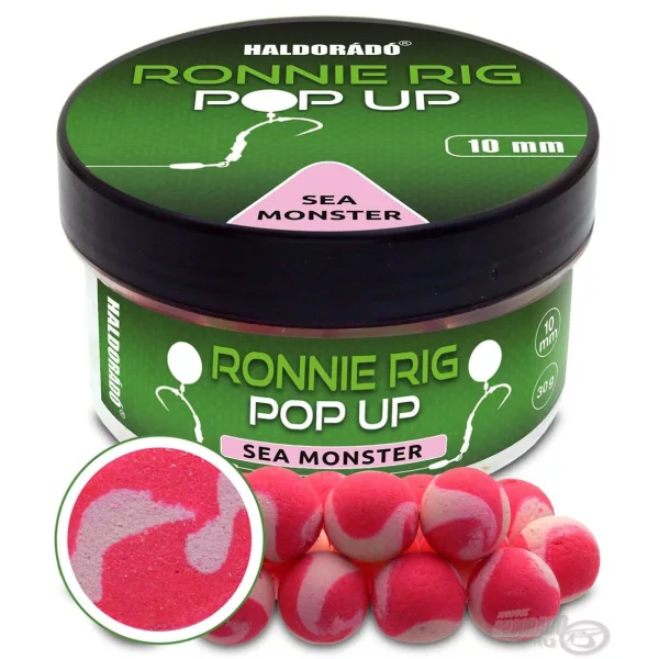 Haldorádó Ronnie Rig Pop Up Sea Monster 10mm Nástrahové Boilies 30gr
