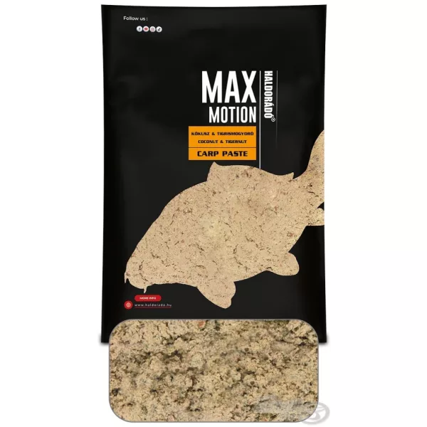 Haldorádó Max Motion Carp Paste Kokos a Tygrý Ořech Pasta 600gr