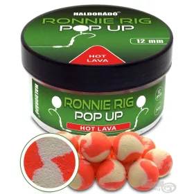   Haldorádó Ronnie Rig Pop Up Hot Lava 12mm nástrahové boilies 30gr