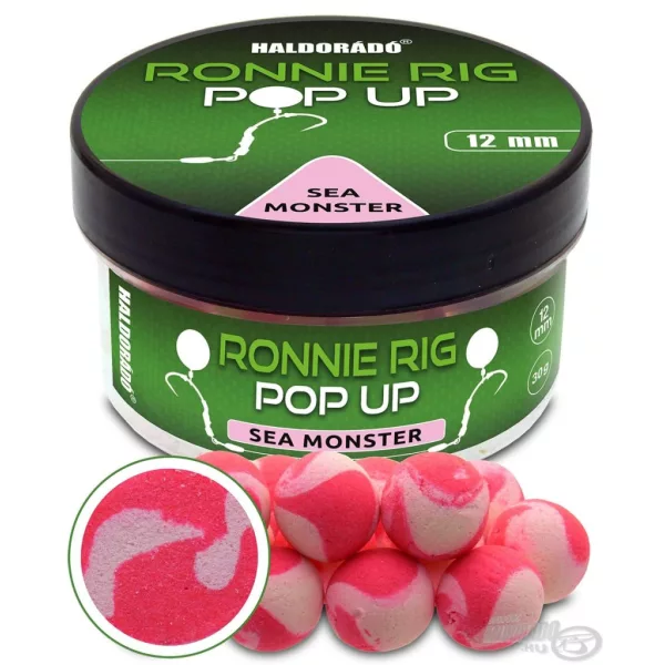 Haldorádó Ronnie Rig Pop Up Sea Monster 12mm Chytací Boilie 30gr