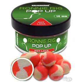   Haldorádó Ronnie Rig Pop Up Hot Lava 14mm Chytací Boilie 30gr