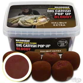   Haldorádó Catfish Pop Up 28mm Bloody Halibut Extra Nástraha na sumce 200gr