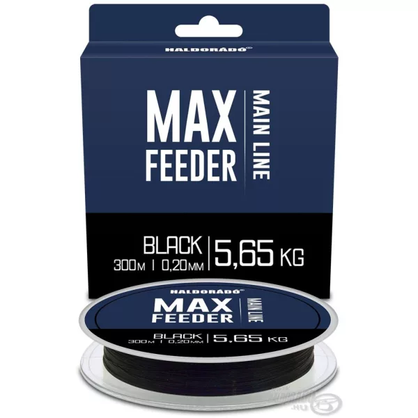 Haldorádó Max Feeder Black 0,20mm 300m Monofilní kmenová šňůra