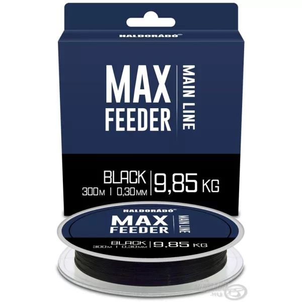 Haldorádó Max Feeder Black 0,30mm 300m Monofilní Kmenový vlasec