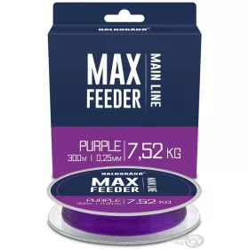   Haldorádó Max Feeder Purple 0,25mm 300m Monofilní kmenová šňůra