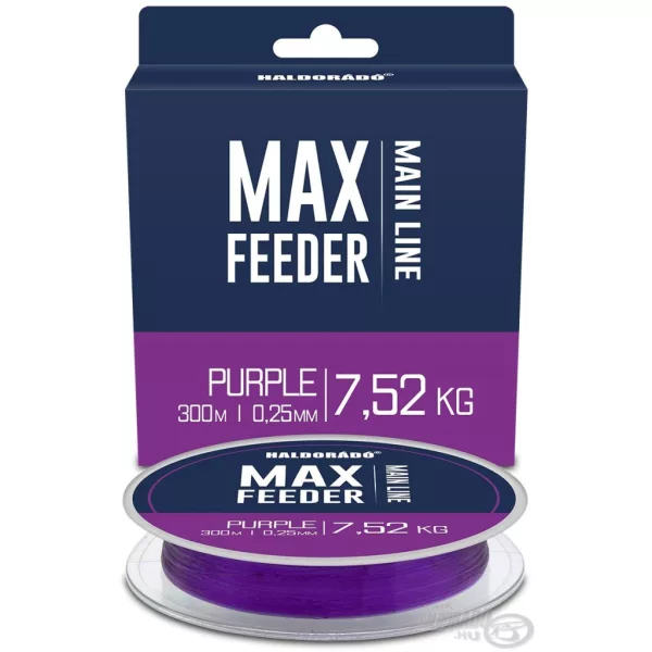 Haldorádó Max Feeder Purple 0,25mm 300m Monofilní kmenová šňůra