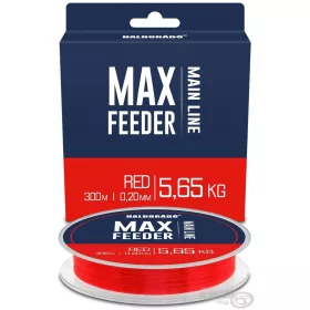   Haldorádó Max Feeder Red 0,20mm 300m Monofilní kmenová šňůra