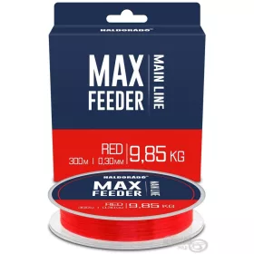   Haldorádó Max Feeder Red 0,30mm 300m Monofilní kmenová šňůra