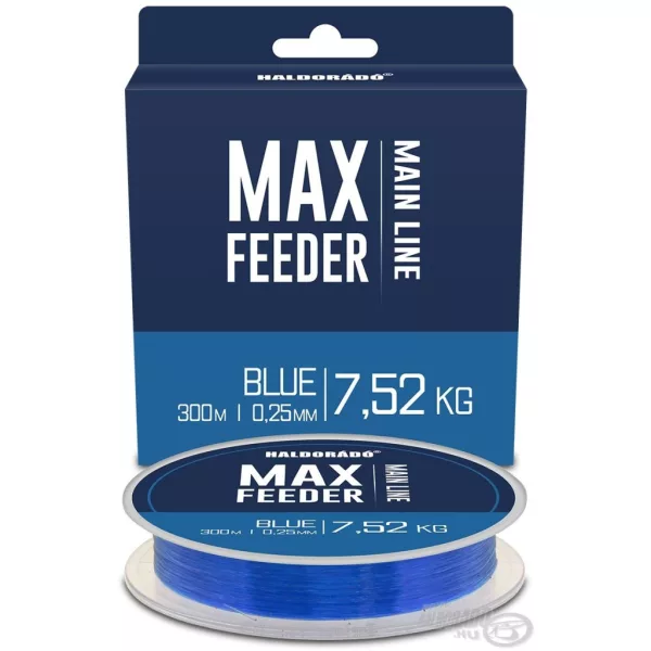 Haldorádó Max Feeder Blue 0,25mm 300m Monofilní kmenová šňůra