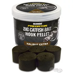   Haldorádó Catfish Bait Hook Pellet 24mm Halibut Extra Vrtané Háčkové pelety 300gr