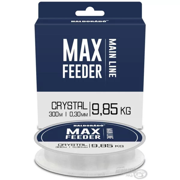 Haldorádó Max Feeder Crystal 0,30mm 300m Monofilní Hlavní Vlasec