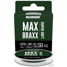  Haldorádó Max Braxx Super Soft Hook Line 0,10mm 10m Pletená Návazcová Šňůra