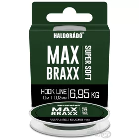   Haldorádó Max Braxx Super Soft Hook Line 0,12mm 10m Pletená Návazcová Šňůra