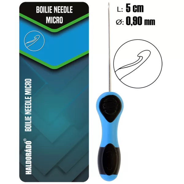 Haldorádó Boilie Needle Micro 50x0,9mm Navlékací jehla