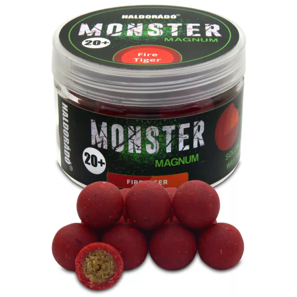 __Haldorádó__ __Monster__ Magnum 20+mm Fire Tiger Krmné Boilie 80gr
