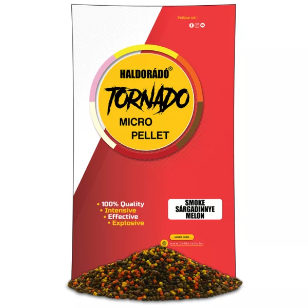 Haldorádó Tornado Smoke Micro Pellet Žlutý meloun 400gr