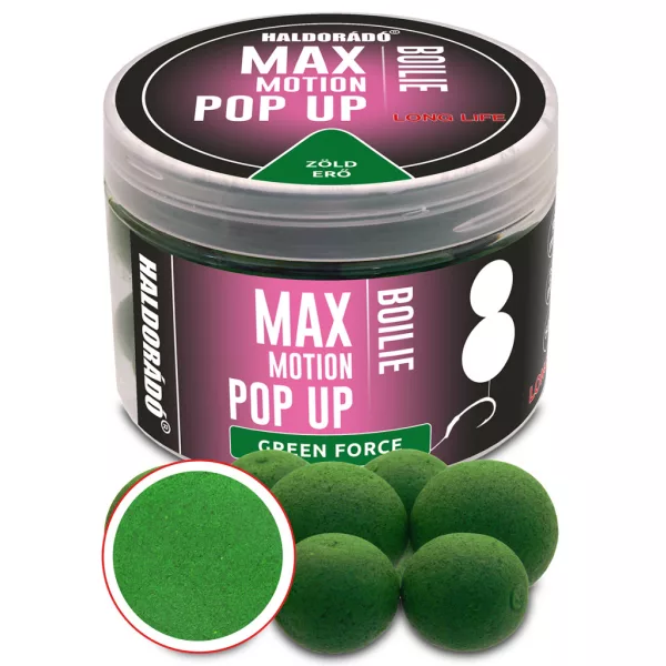 Haldorádó Max Motion Green Force 16-20mm Plovoucí Boilie 50gr