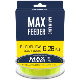   Haldorádó Max Feeder Fluo Yellow 0,22mm 300m Monofilní Hlavní Vlasec