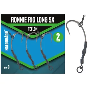 Haldorádó Ronnie Rig Long SX 2 Háčkový háček 3ks