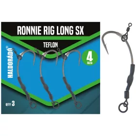 Haldorádó Ronnie Rig Long SX 4 Ostnatý Háček 3ks